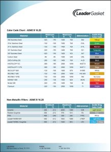 Leader Color Chart